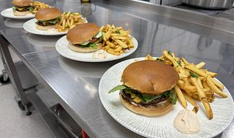 Högrevsburgare & smashburgare