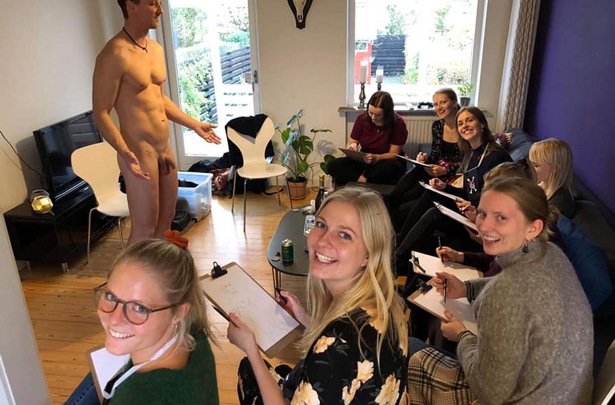 Croquis til Polterabend