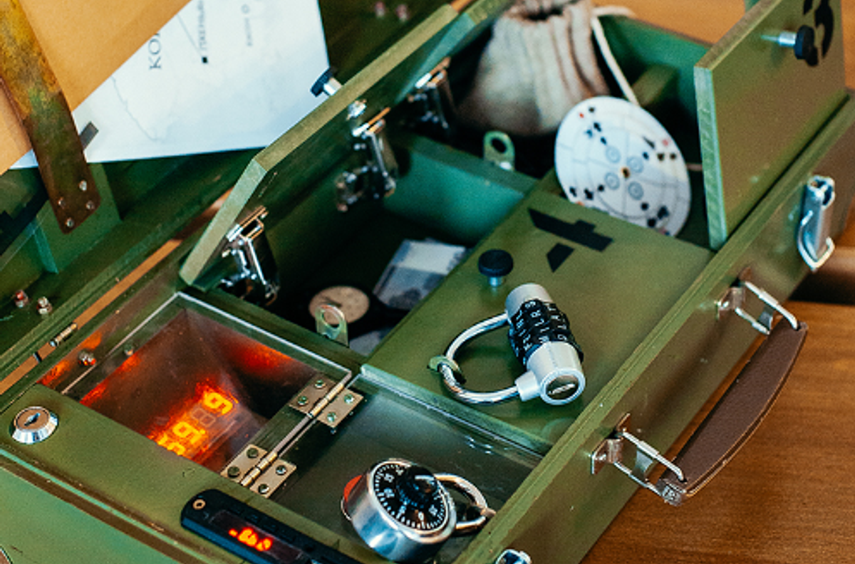 Bomben fra Nordkorea - Mobilt escape room