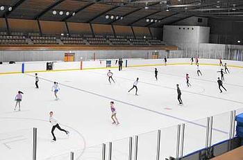 Skøjtehal, Curling og Ishockey