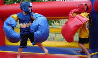 Megaboksning hos Adventurepark
