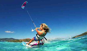 Kitesurfing hos Lynæs surfcenter