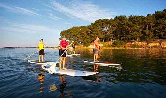 Standup paddle med Supsurf.dk