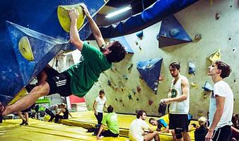 Klatring hos Copenhagen Boulders