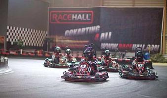 Kør gokart hos Racehall i Århus