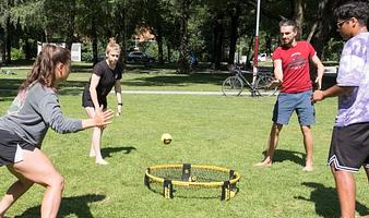 Prøv en spikeball-workshop
