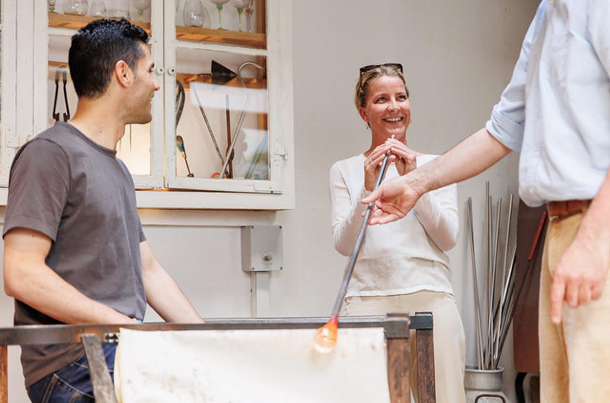 Glaspustning hos Copenhagenglass
