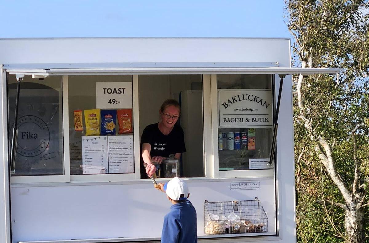 Fika/lunchvagn