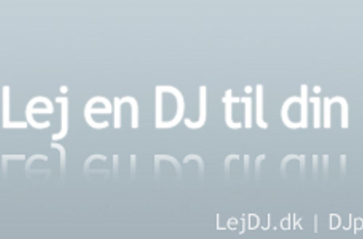 Har du brug for en DJ?