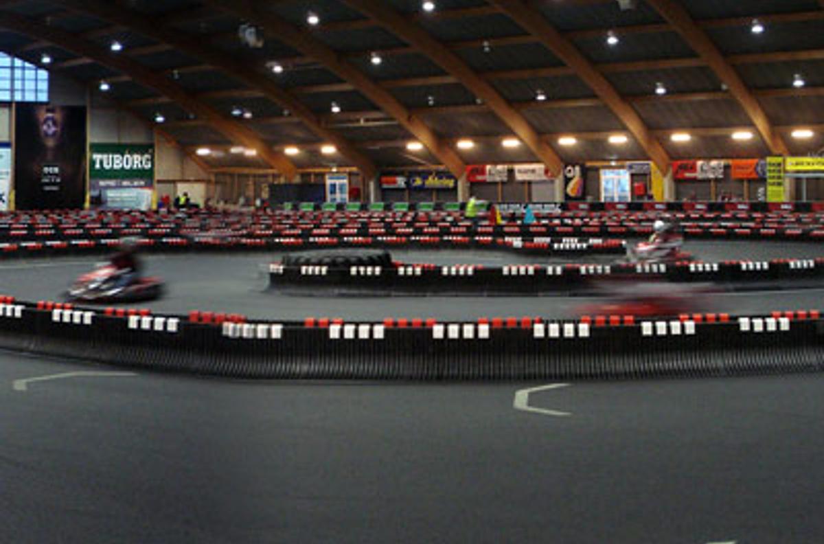 Europas største indendørs Gokart-racerbane