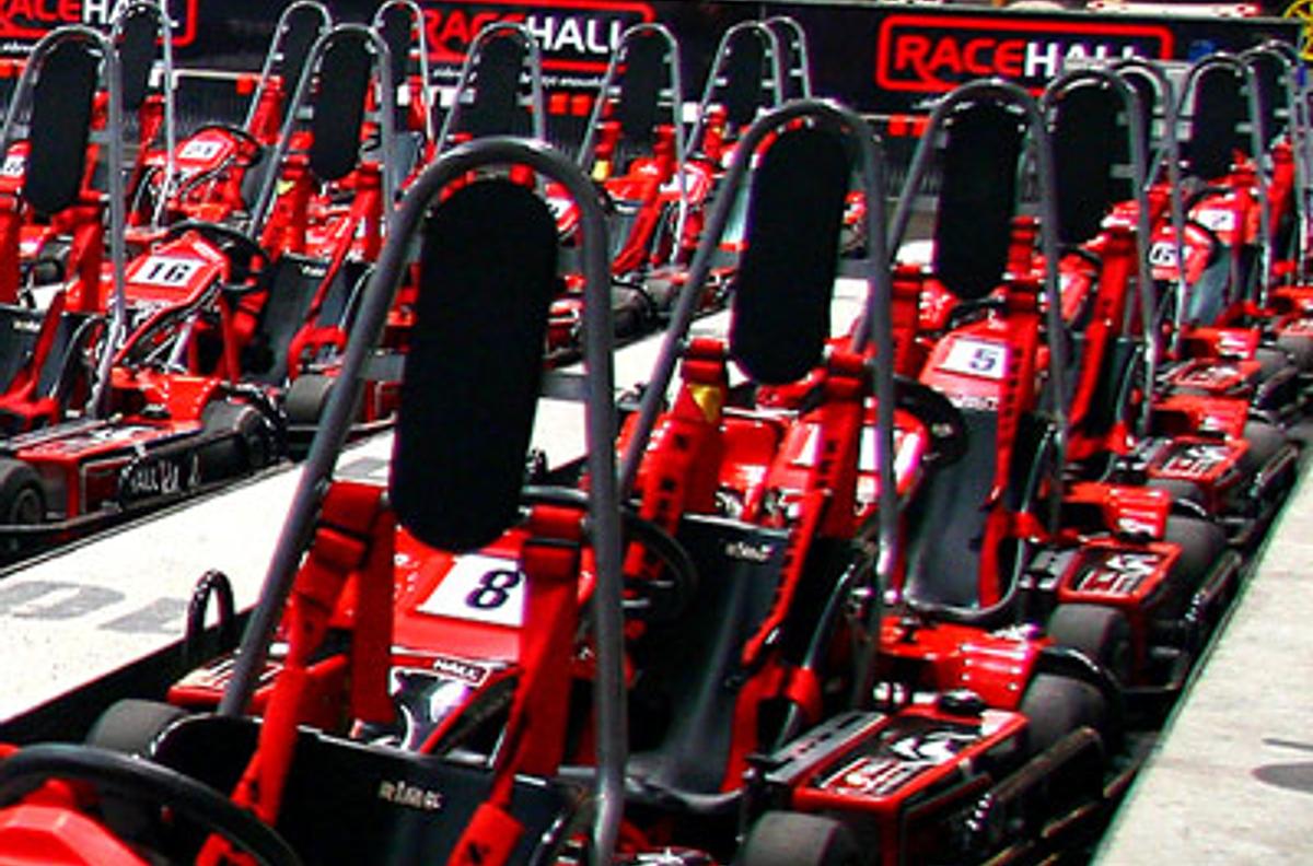 Europas største indendørs Gokart-racerbane