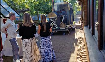 Truenapo450 ° pizza foodtruck/ Vedugns Napolitanska pizza