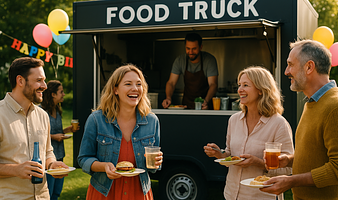 Food Truck für Geburtstag mieten | Ideen & Kosten