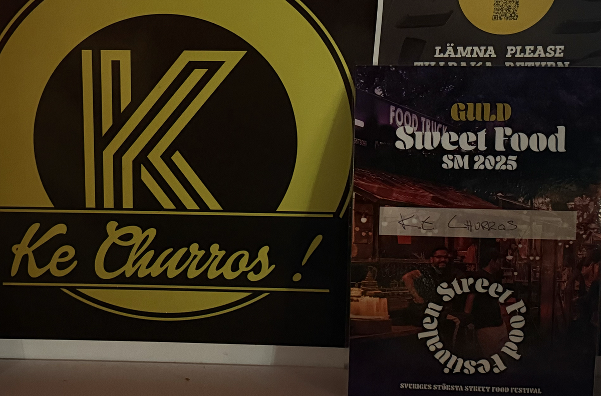 Ke Churros! Vi erbjuder klassiska samt gourmet  churros 