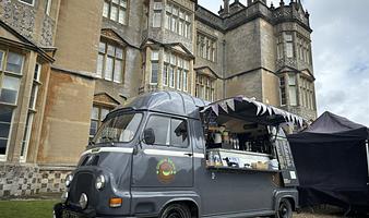 Vintage coffee van
