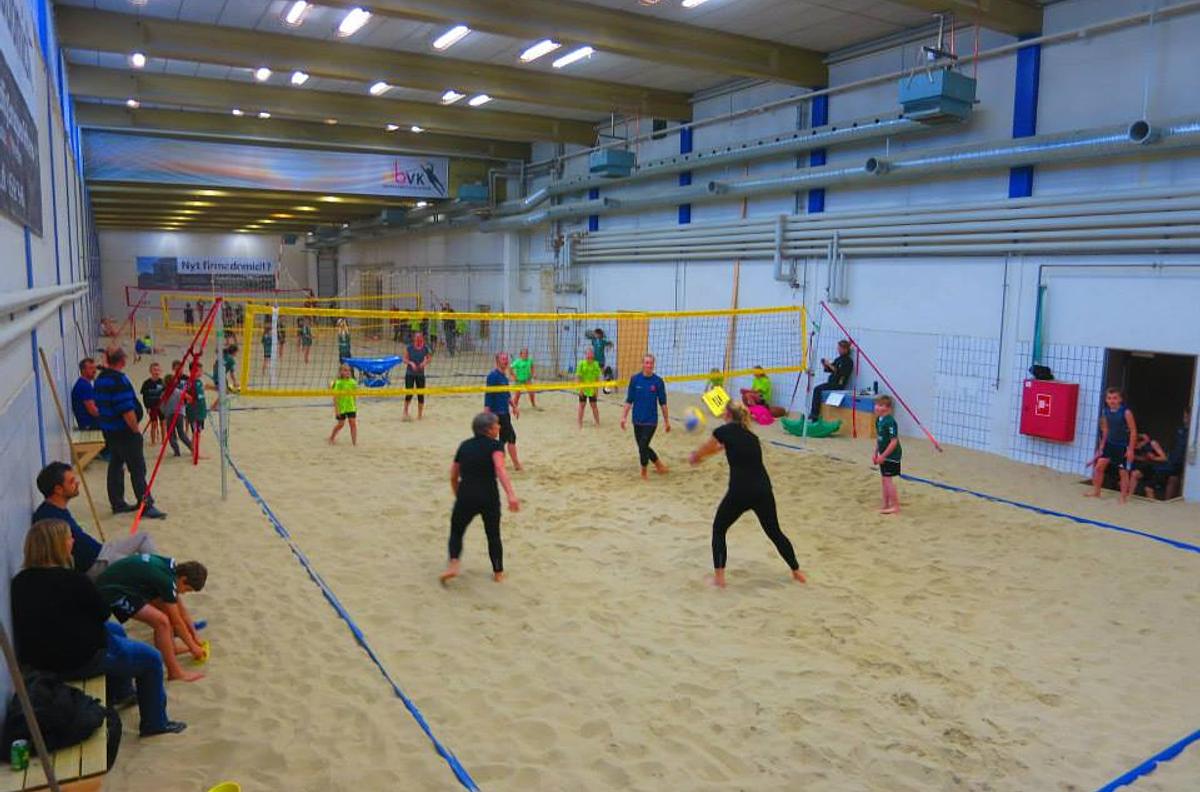 Beachvolleyarrangement