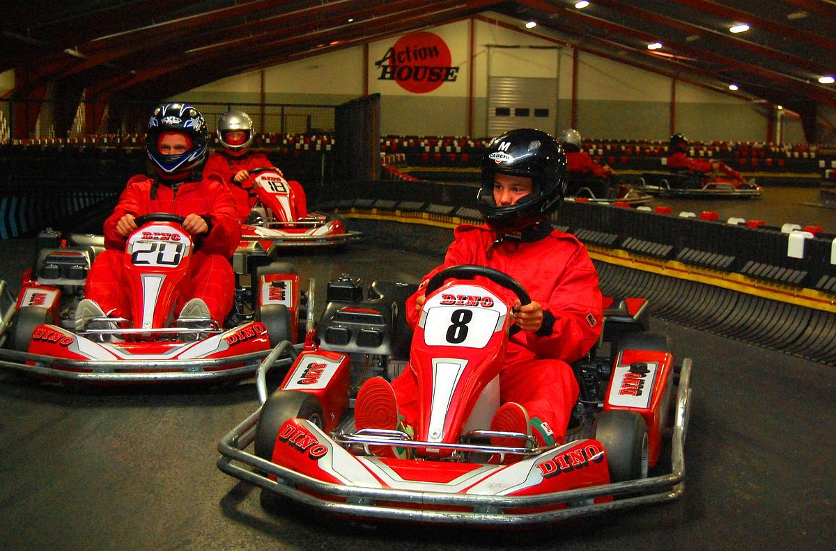 Gokart kørsel på danmarks bedste bane