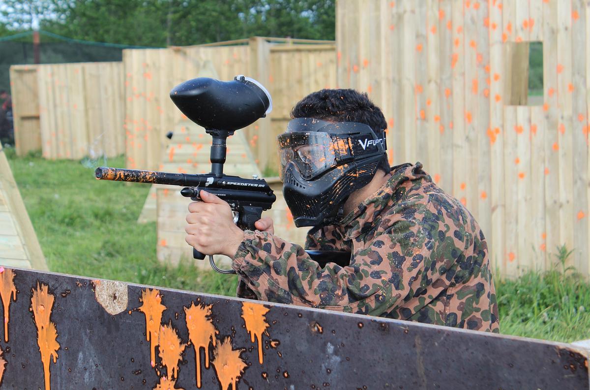 Jyllands fedeste Paintball bane