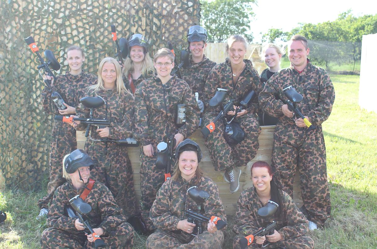 Jyllands fedeste Paintball bane