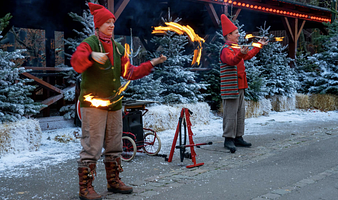 Juleshow og julenisse