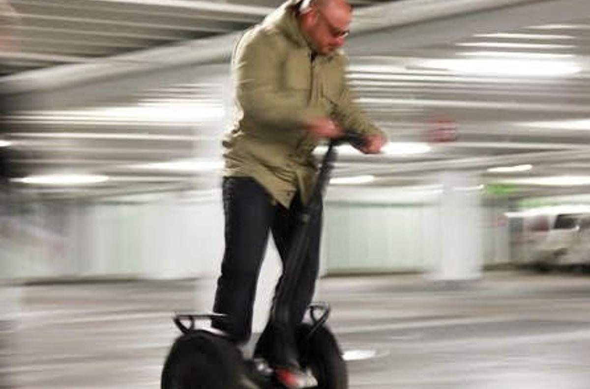 Polterabend konkurrence med Segway