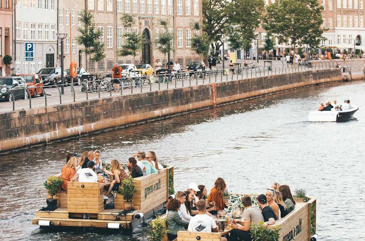 Sejlads på Green Raft