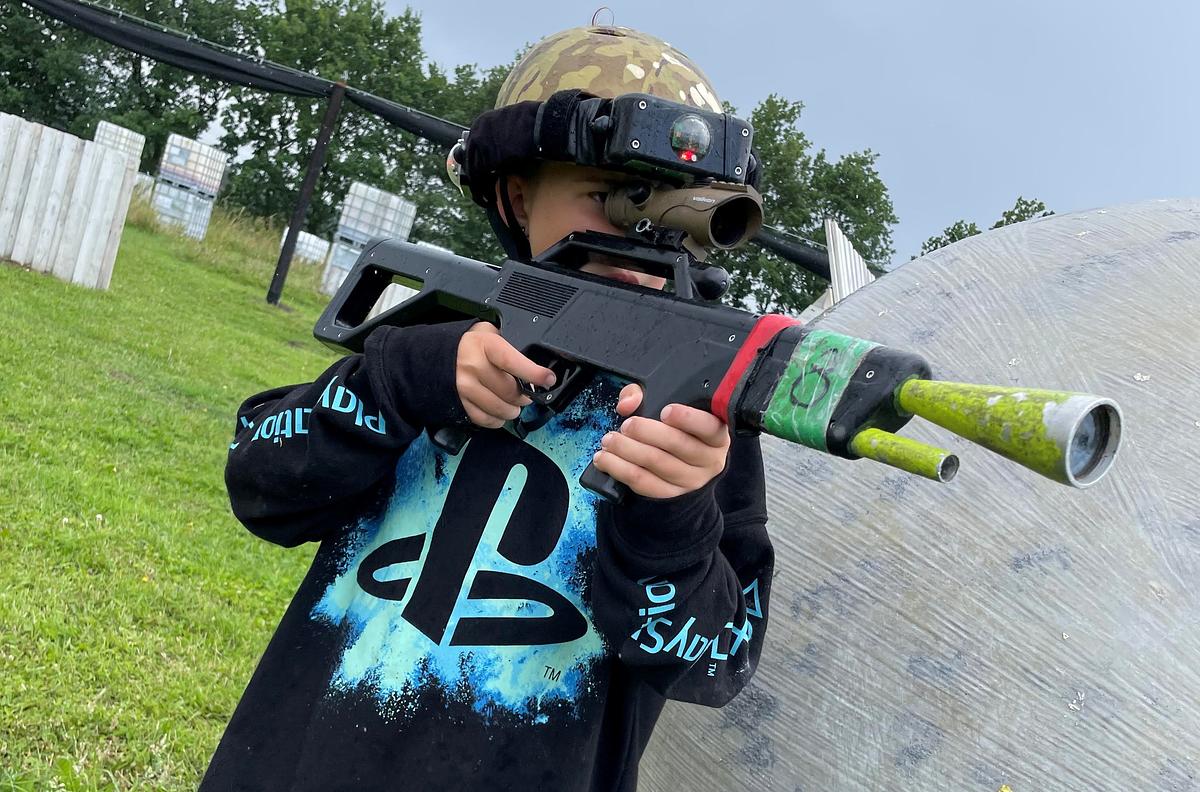 Lasergame på Jyllands største bybane