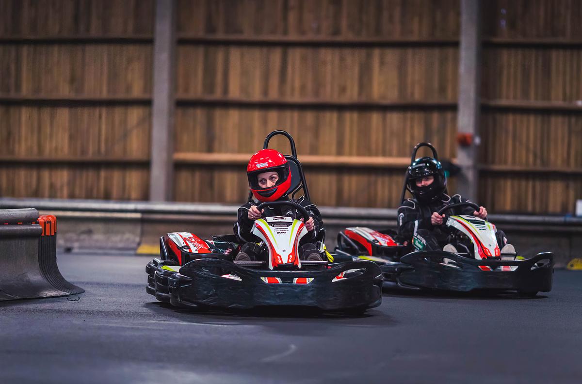 Fredericia Gokart Hal - Gi Din Chef Baghjul...!!!