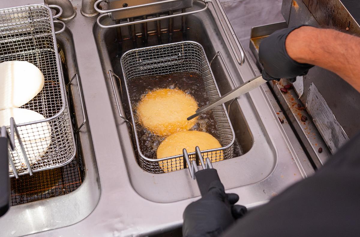 Smaskiga Venezolanska Arepas