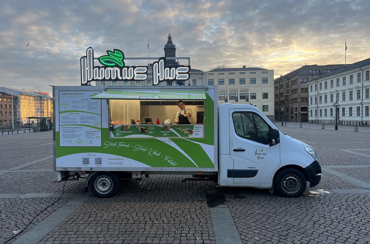 Libanesisk street food 