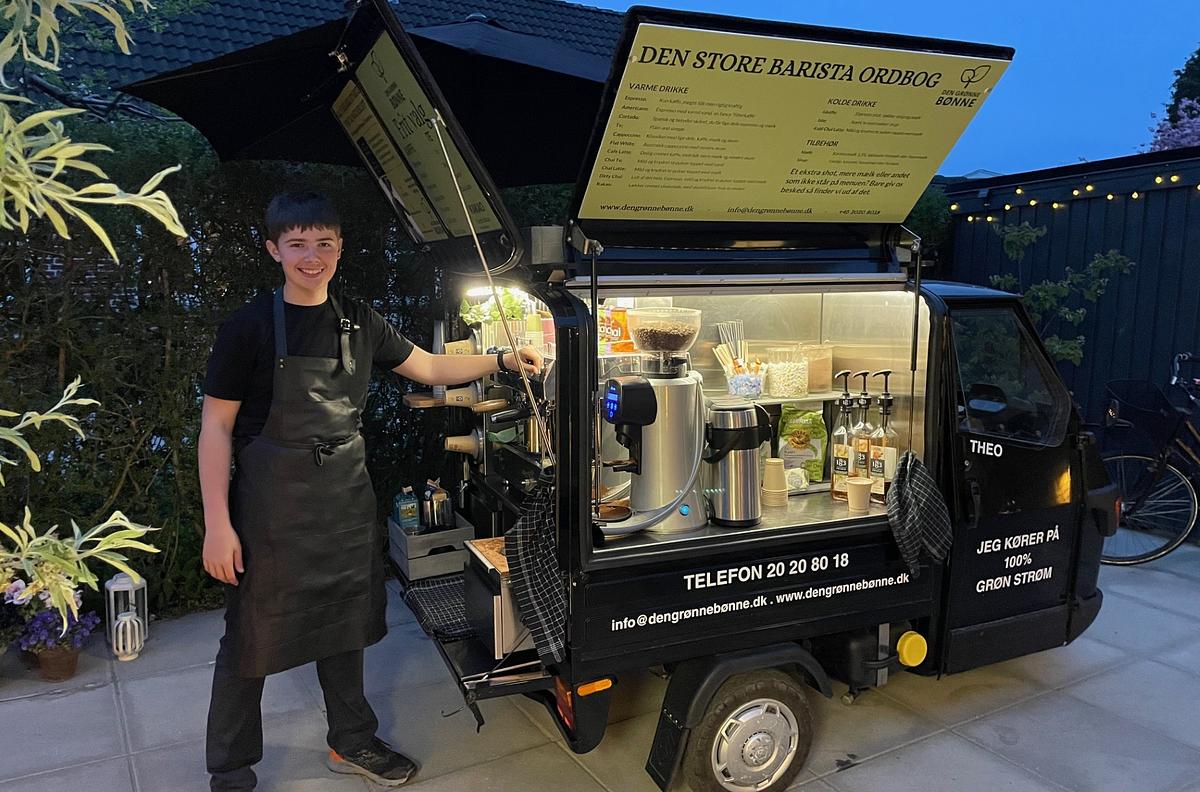 Kaffevogn inkl. kolde drikke og sødt