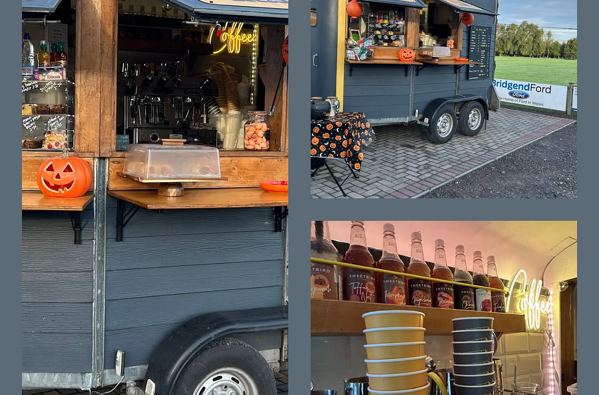 Mobile barista coffee horse box