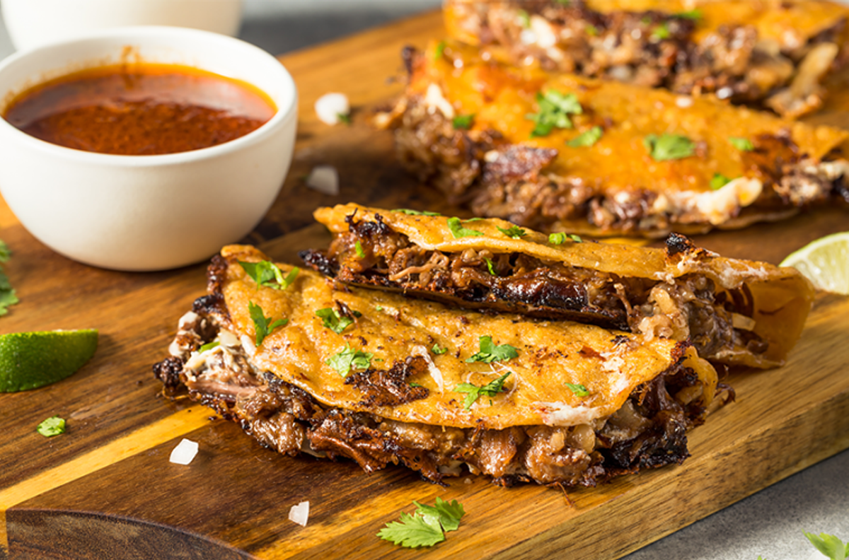 Birria tacos 