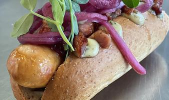 Pølsevogn med økologiske pølser